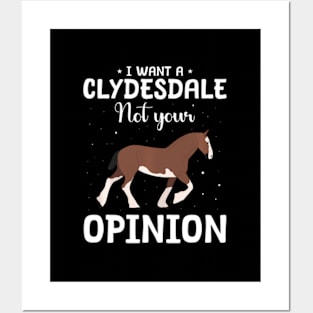 Clydesdale Horse Riding Clydesdale Posters and Art